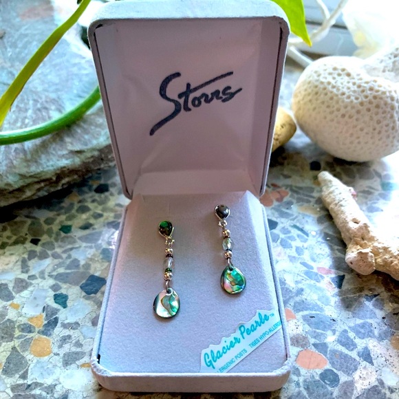 STORRS GLACIER PEARLE EARRINGS - Picture 6 of 8